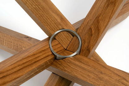 stiks Möbel mit Steckverbindung Eiche Massivholz